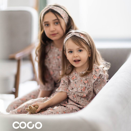 ست سه تیکه کودک چین دار COCO